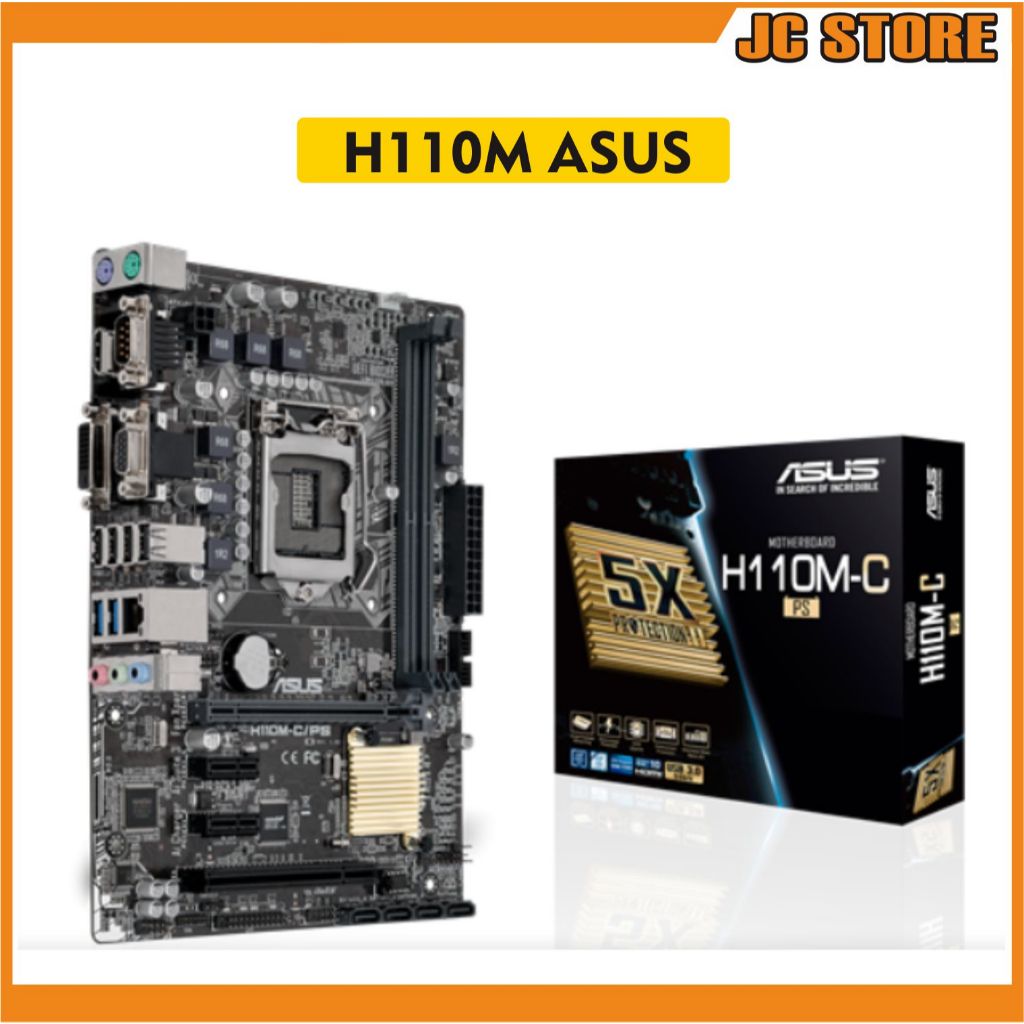 MOTHERBOARD LGA 1151 ASUS H110 PI