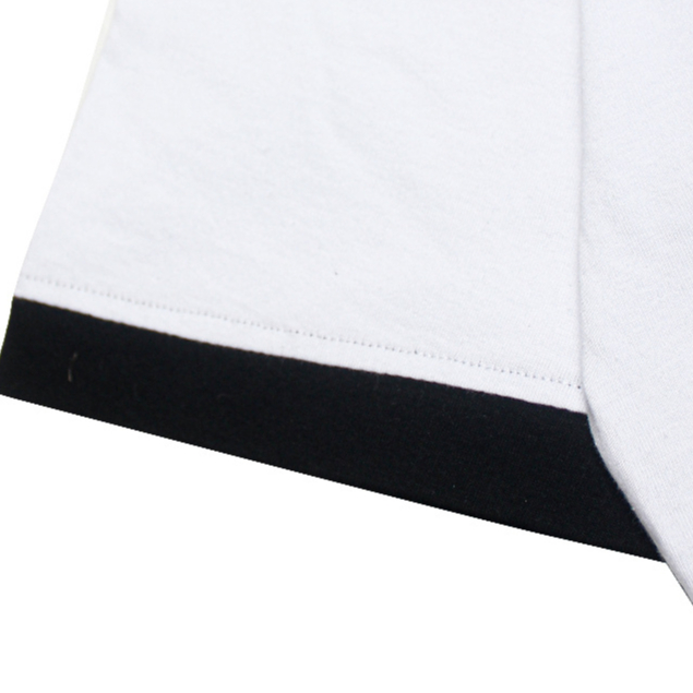 Troy Company Wangky Polo Shirt White Black Pixel - Kaos Polo Wangki Pria Putih Hitam WKD 2903