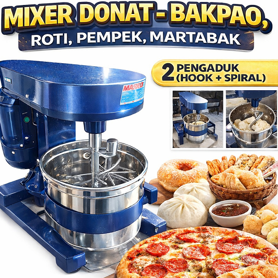 MIXER DONUT 3 KG mixer donat dan roti 5kg mesin pengaduk adonan roti 1 kg