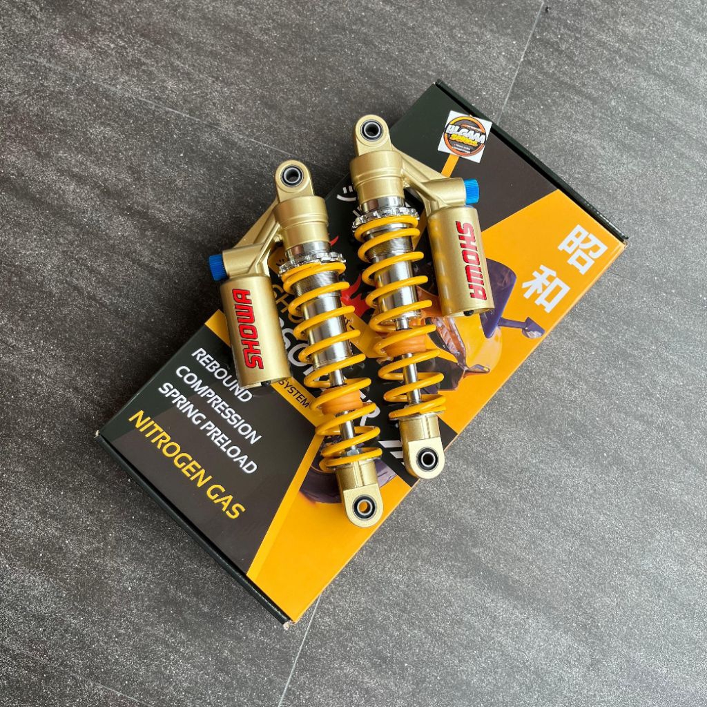 SHOCK BELAKANG SHOWA CB 400 IMPORT DOUBEL KLIK UKURAN 32.5MM