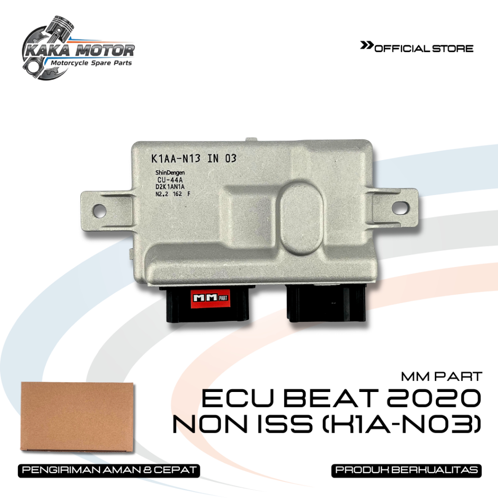 ECU BEAT 2020 NON ISS (30400-KIA-N03) (CKD) - 30400-K1A-N03 ecm ecu beat 2020-2022, beat deluxe, bea