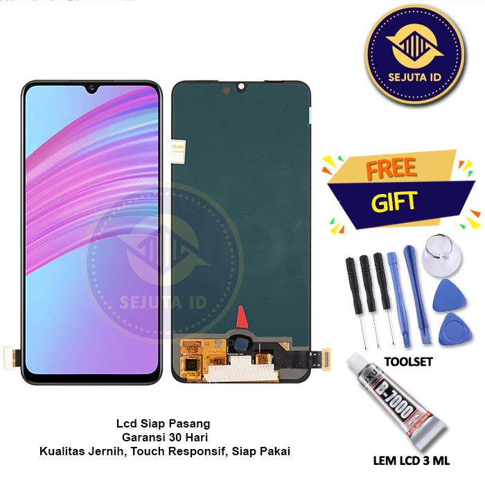 Lcd Vivo S1 / Vivo S1 Pro Fullset Original Oled Gratis Obeng Set + Lem Lcd