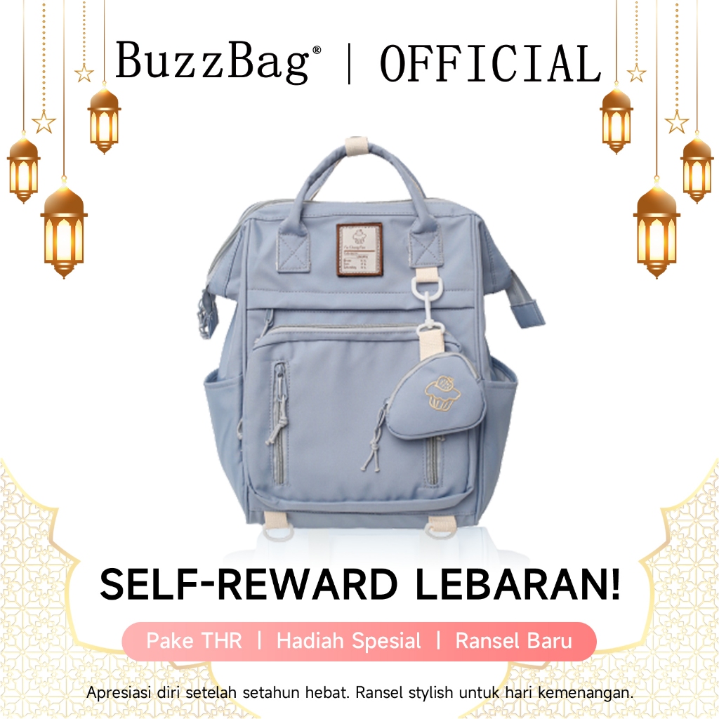 BUZZBAG - Tas sekolah wanita tas sekolah sma perempuan tas sekolah tas laptop