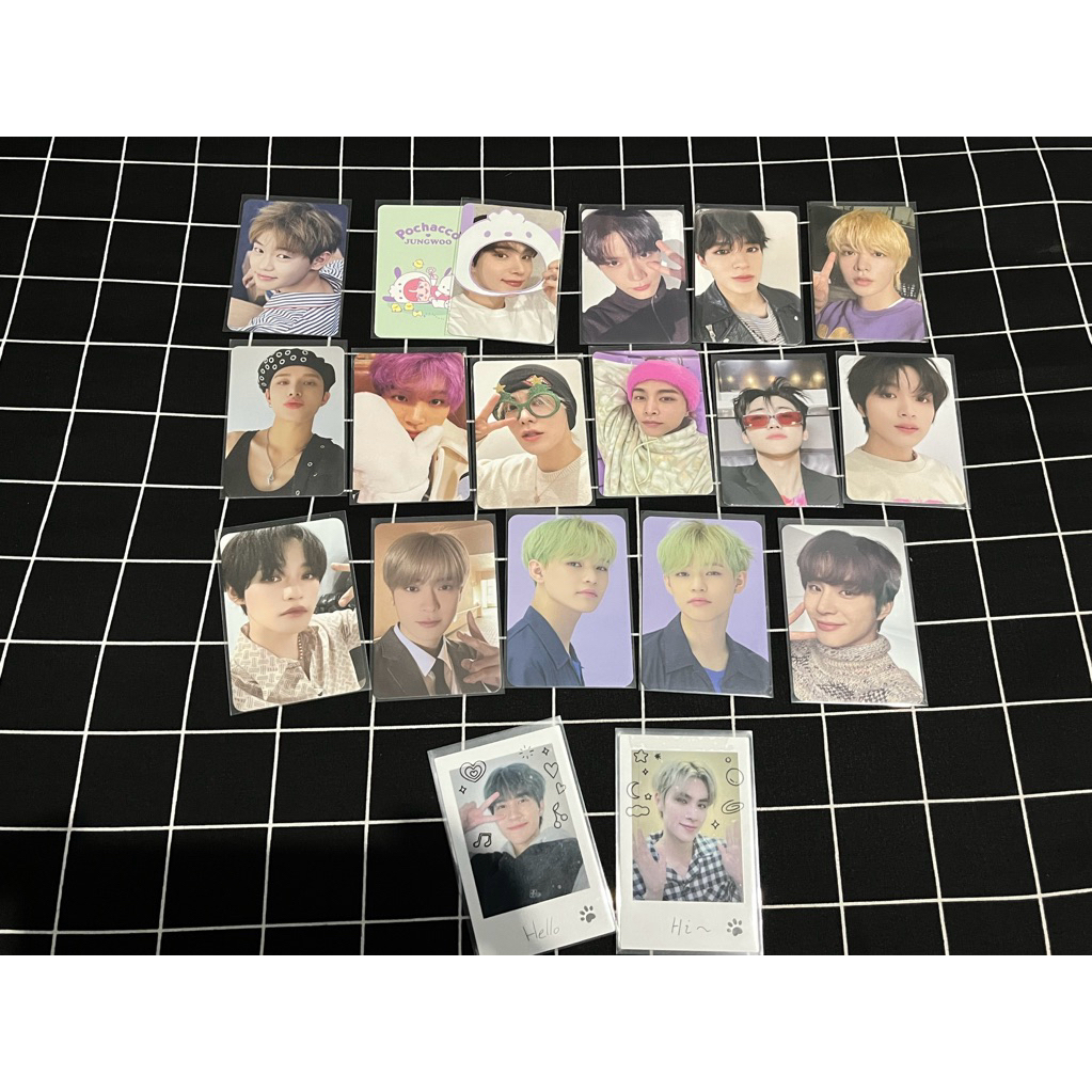 photocard official pc nct dream 127 wayv haechan chenle jeno BFE ay-yo nct DJJ jaehyun yuta jungwoo 