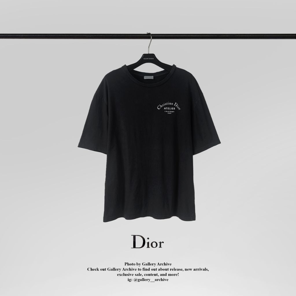 Christian Dior Atelier Logo T-shirt Authentic Preloved - Gallery Archive