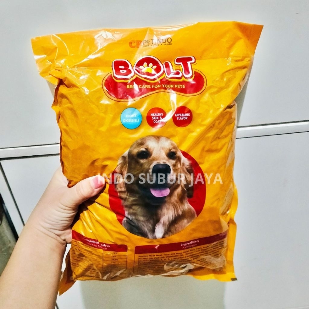 Bolt Anjing–1 KG Makanan Anjing