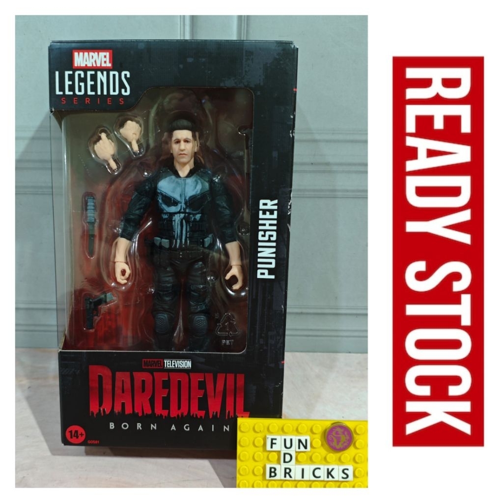 Marvel Legends Daredevil Born Again Punisher Action Figure