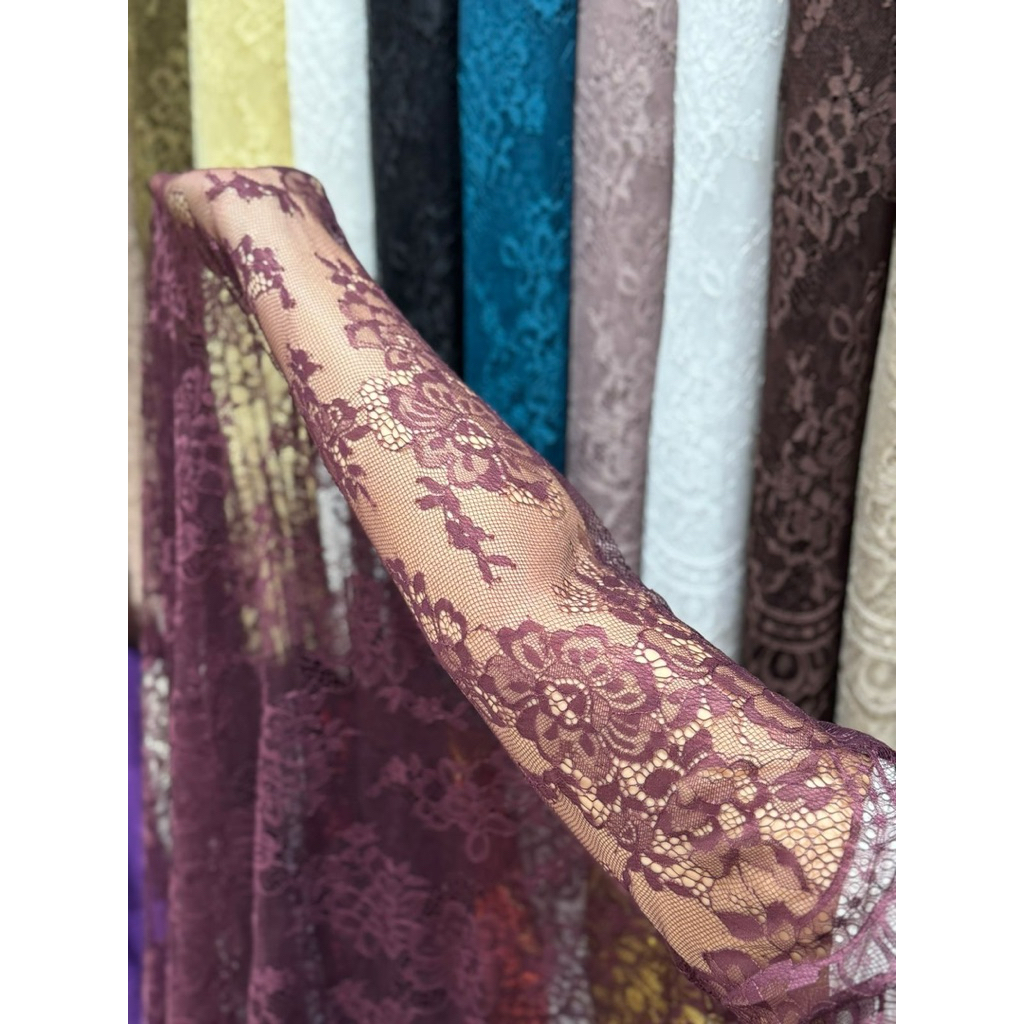 Kain Lace Import || Kain Brokat Bali