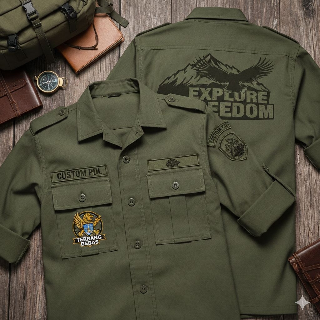 PDL Custom Bordir - Seragam Organisasi & Kerja