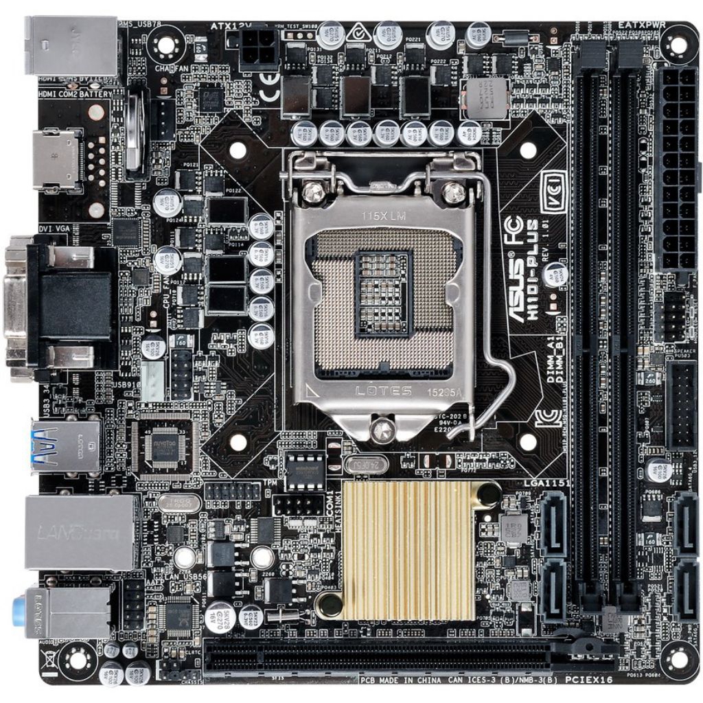 motherboard Asus itx mini H10i - plus Gen7