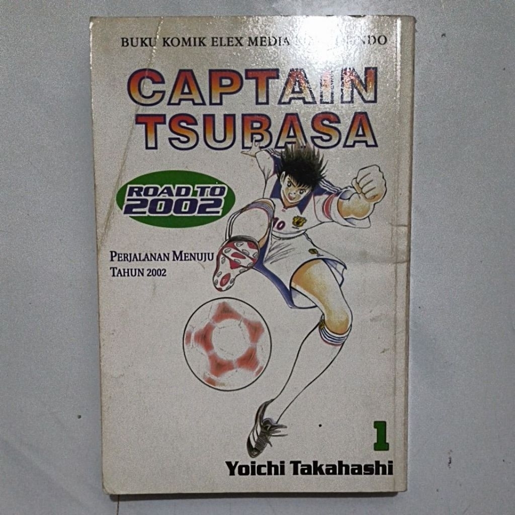 komik captain tsubasa road to 2002 vol 1 bekas