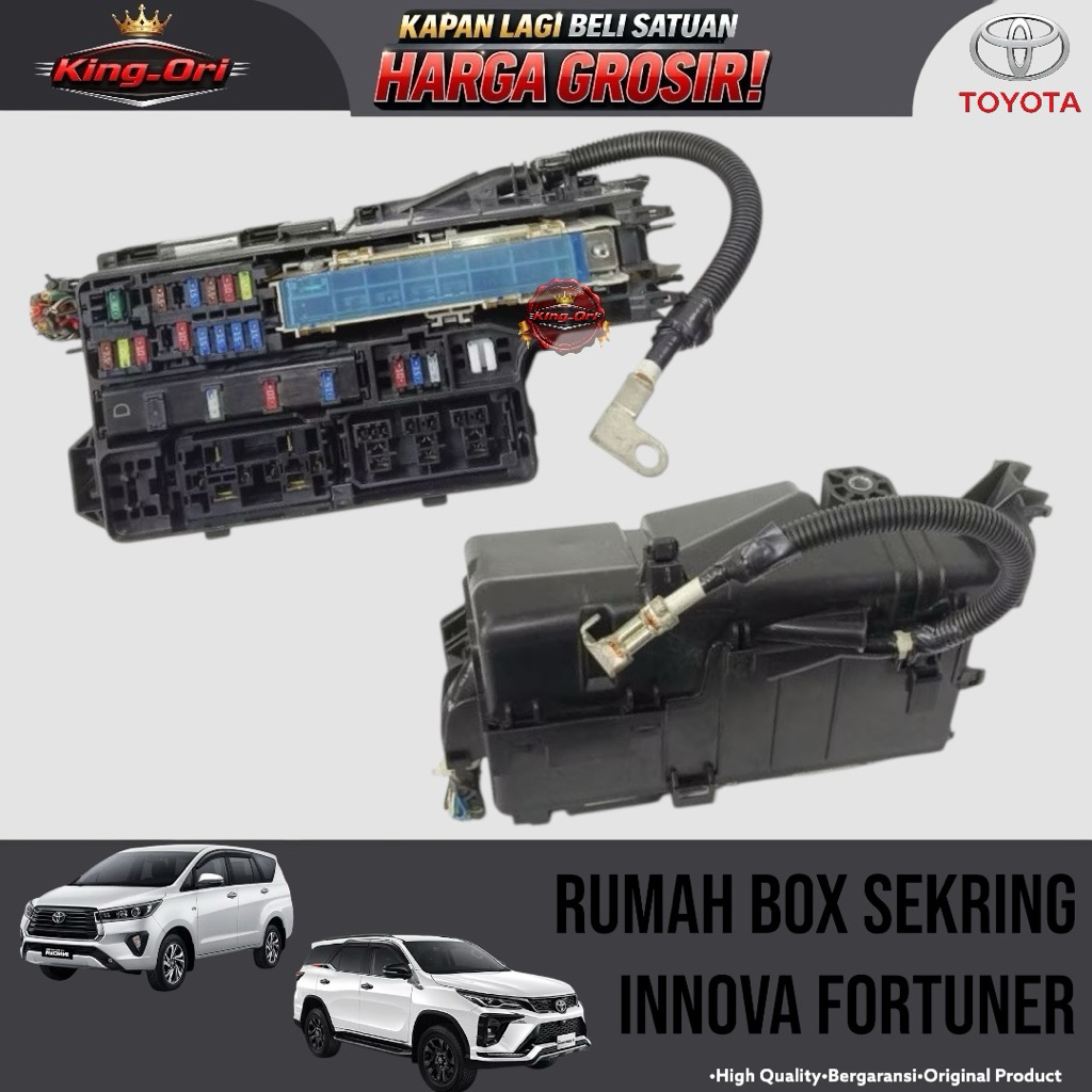 Rumah Box Sekring Mobil Toyota Innova Fortuner