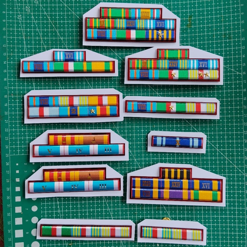 [Bisa Buat Sesuai Permintaan | Custom) PDH TANDA KEHORMATAN, TANDA JASA, Pakaian Dinas Harian, PITA 