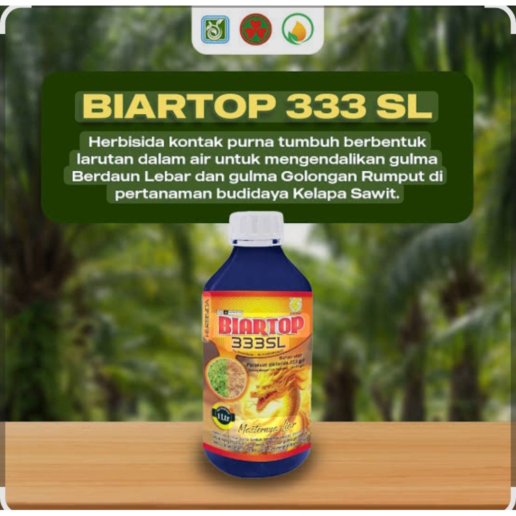 HERBISIDA BIARTOP 333SL 1L