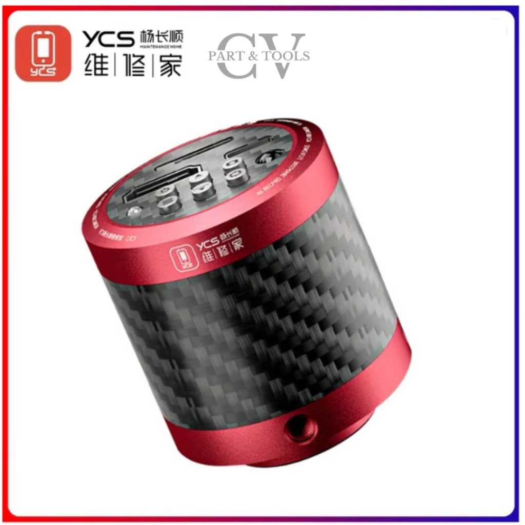YCS X80 4K HDMI Camera 8MB Pixel with Type C Connector - Kamera Mikroskop YCS Bulat