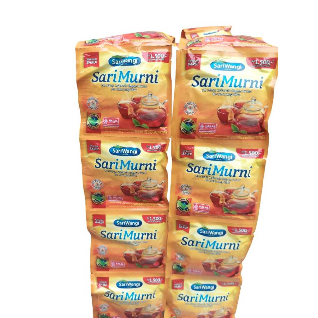 SARIMURNI Teh Celup Hitam 1 renceng isi 12 sachet