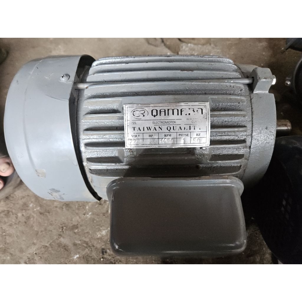 Dinamo Elektro Motor 2 HP - 1 Phase - 1400 RPM