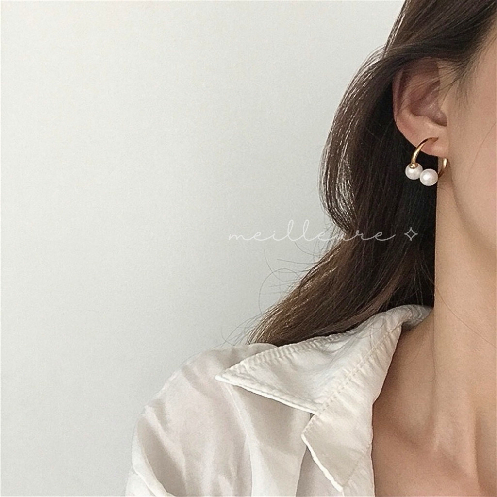 Anting Korea Wanita Fashion Titanium Tusuk Jepit Panjang Tindik Stud Xuping Klip Drop Aksesoris Wani
