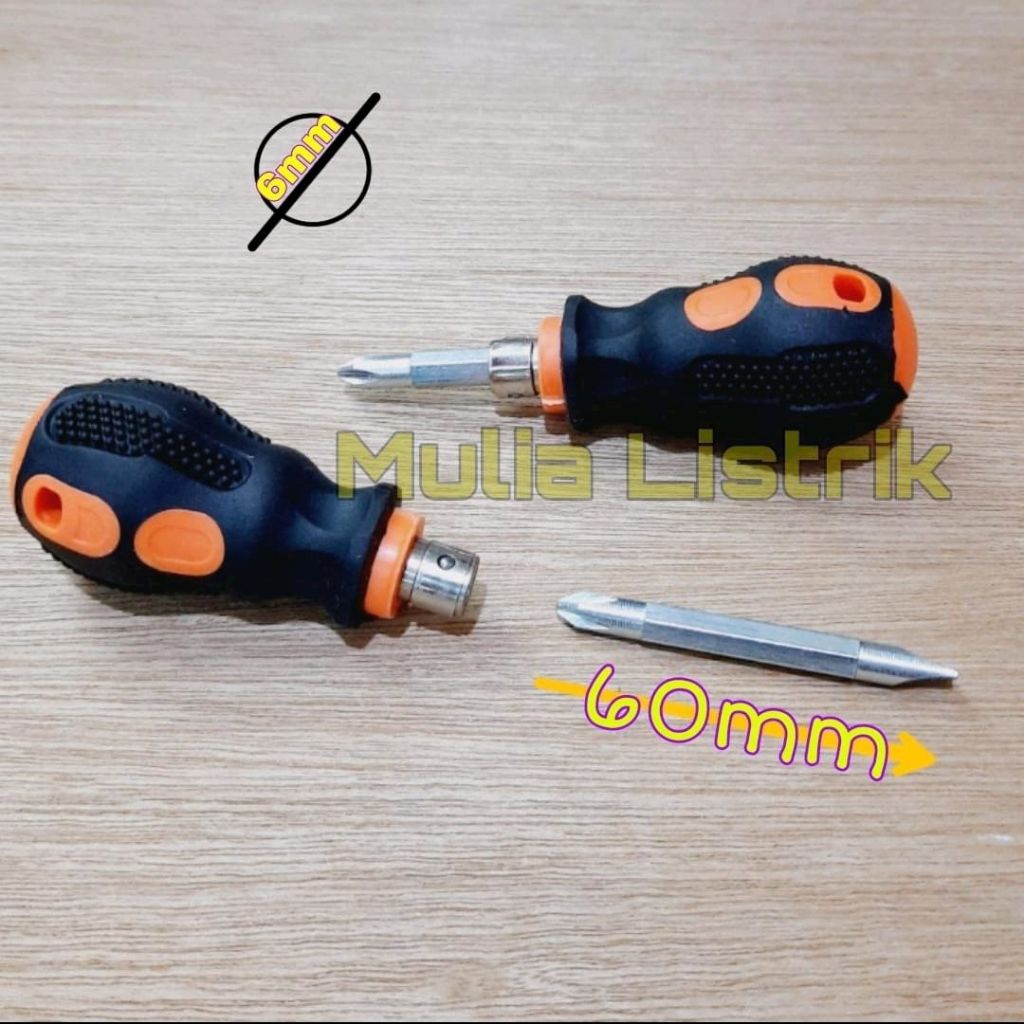 Obeng cebol kecil Obeng balak balik cebol