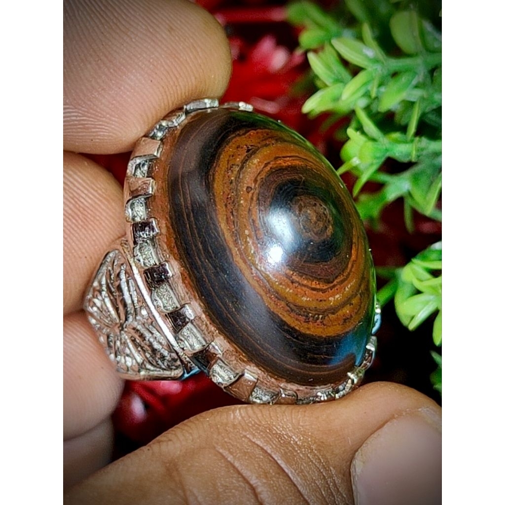 akik puser bumi badar besi lengket magnet