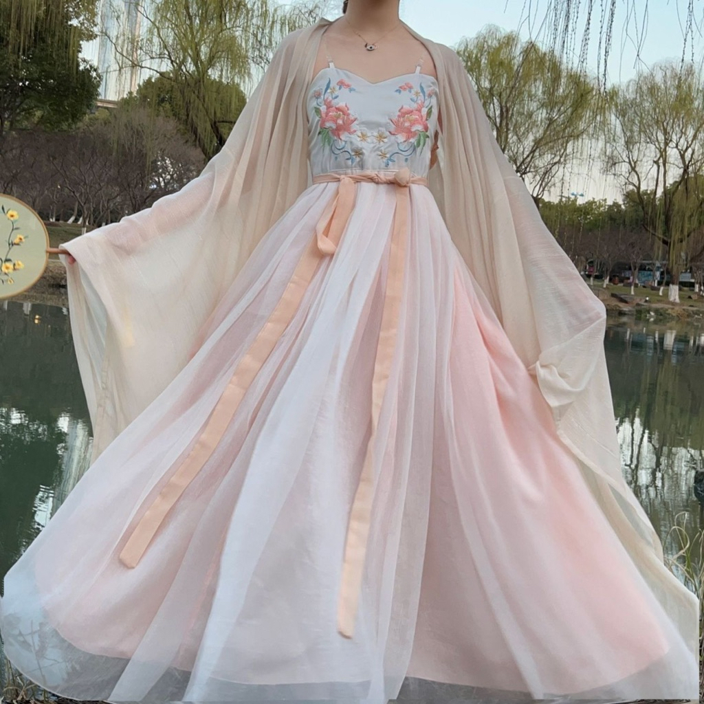 hanfu ready stock hanfu one set dress hanfu wanita