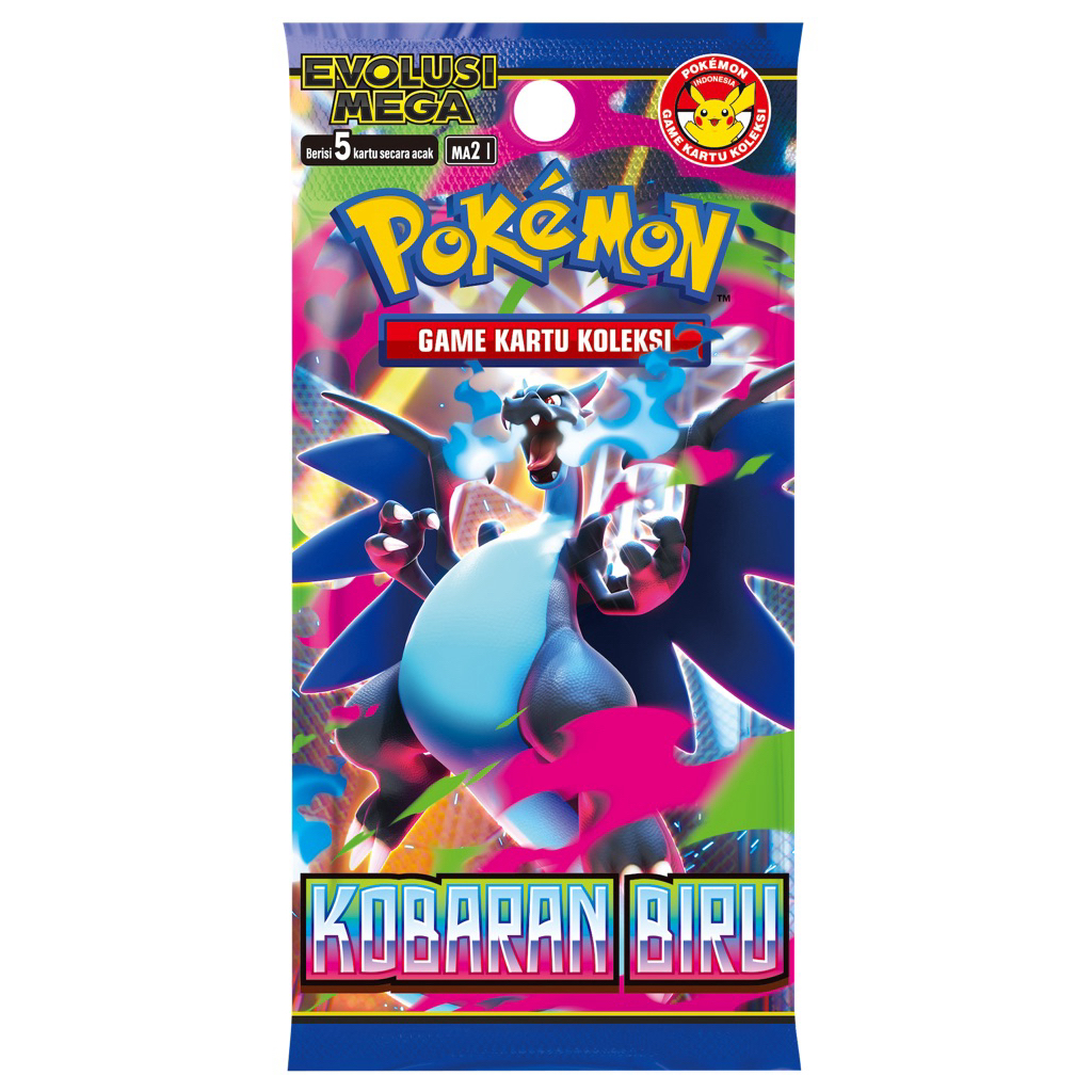 TCG Pokemon Kobaran Biru Booster Pack - TCG POKEMON