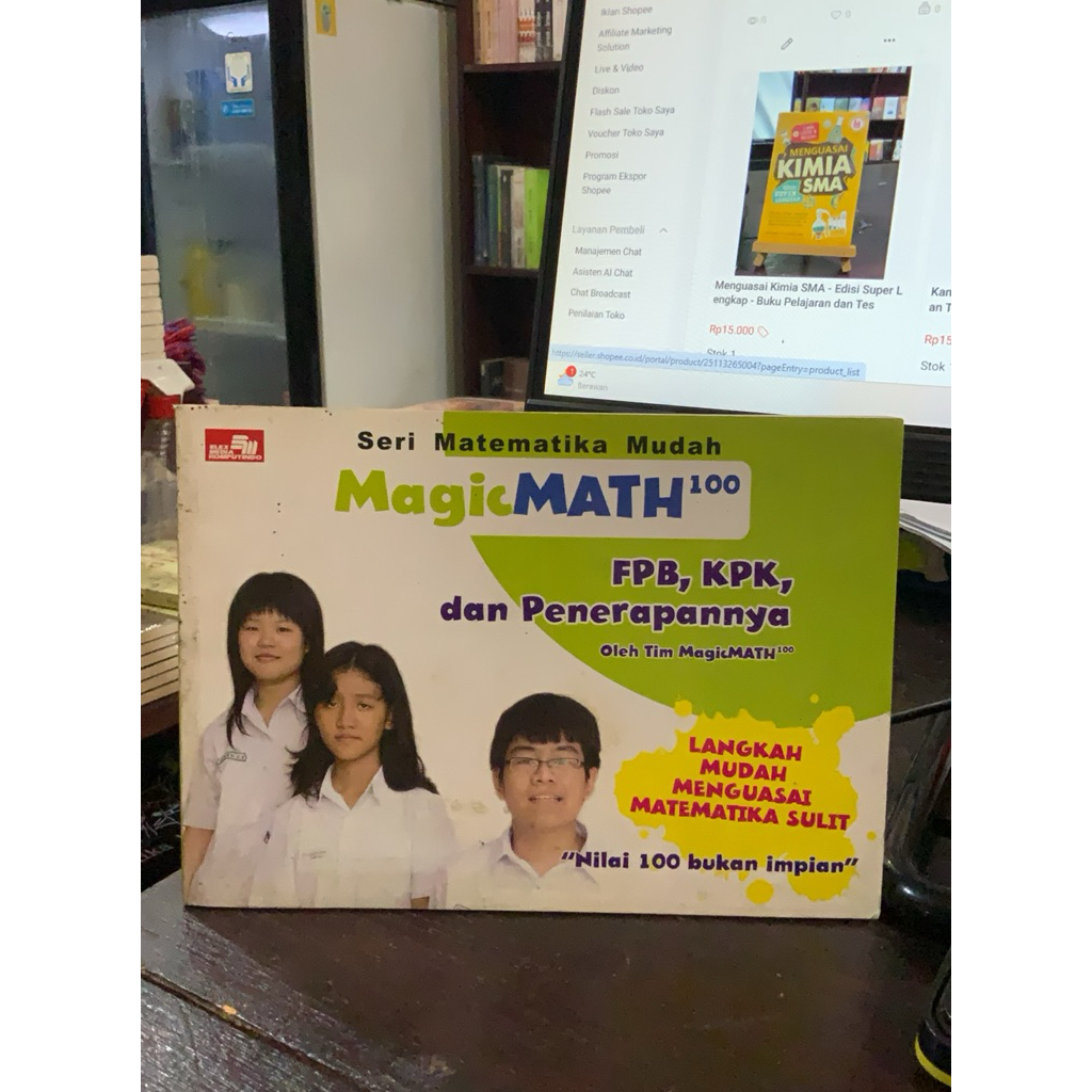 Seri Matematika Mudah FPB, KPK, dan Penerapannya - Buku Pelajaran Obral Original