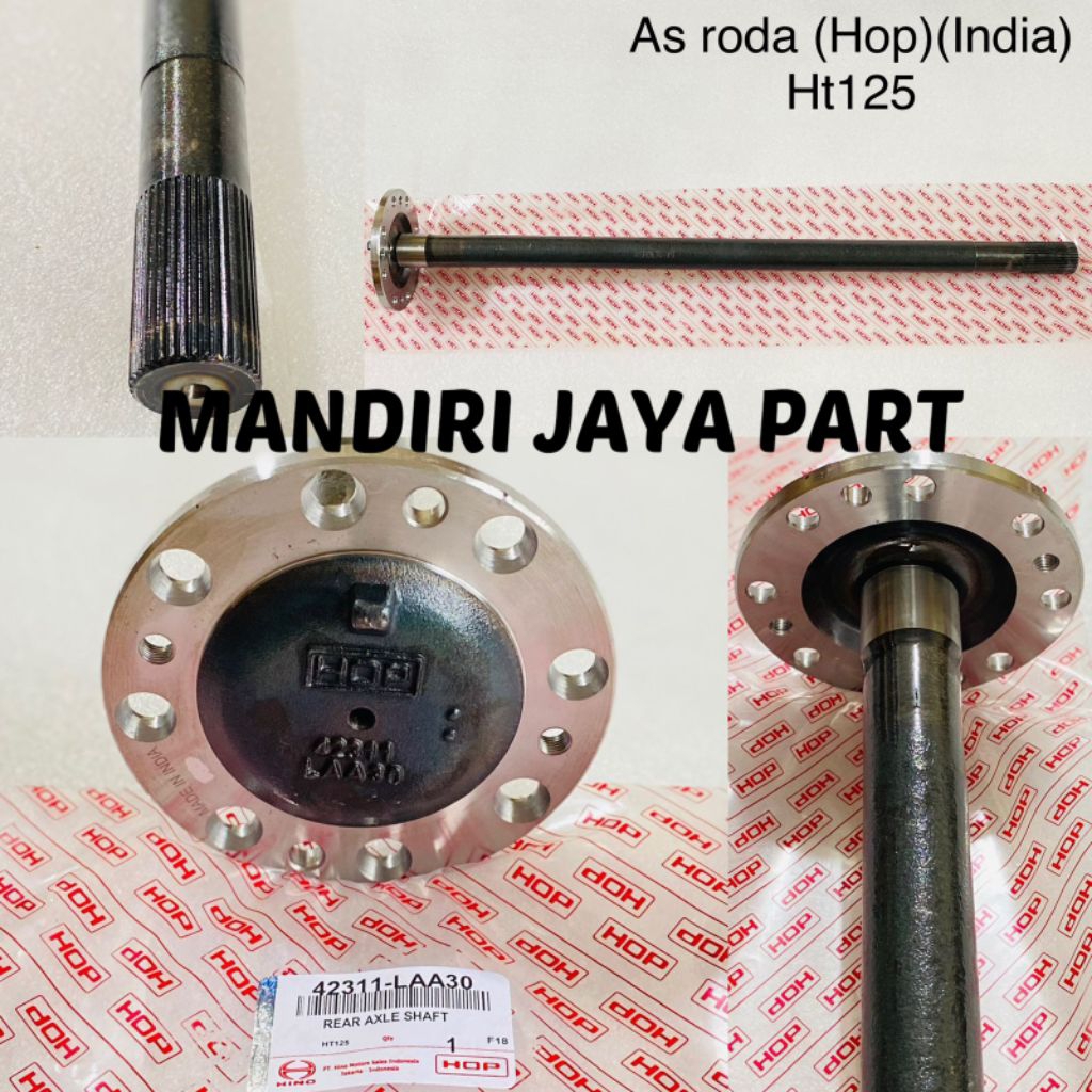 AS RODA BELAKANG TOYOTA DYNA125 HT 130HT 140 HT / LT HOP ORIGINAL