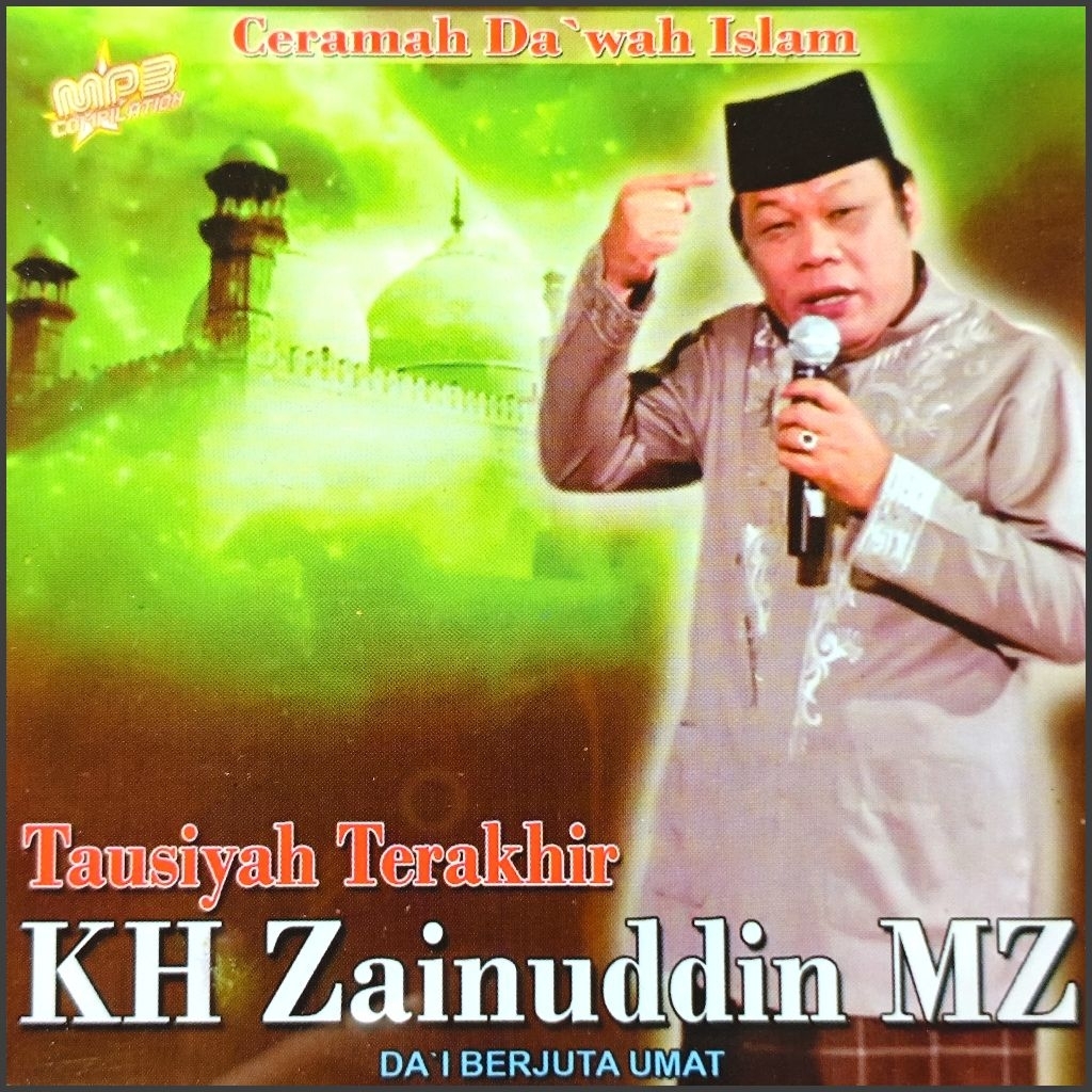 Kaset MP3 Audio Religi Islami Dakwah Ceramah Kh. Zainuddin MZ Pilihan Edisi Album Terlengkap