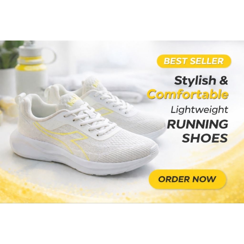 (COD) SEPATU RUNNING WANITA DIADORA ORIGINAL TERLARIS