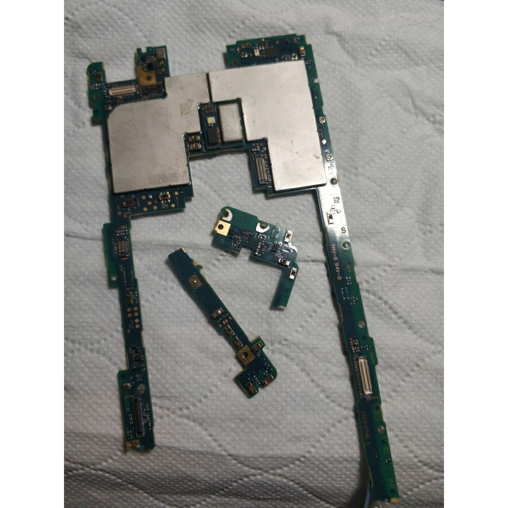 mesin bahan servis sony xz3