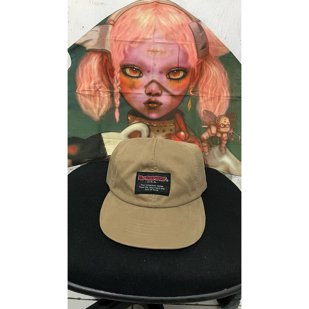 Vans X Beams Vtg 90s Sticker Logo Cap