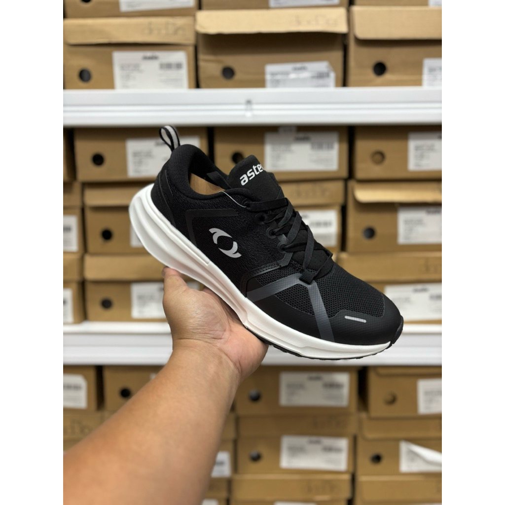 SEPATU RUNNING PRIA ASTEC MORZE RUNNING BLACK ASCFWM5FR1BL ORIGINAL BNIB SHOES