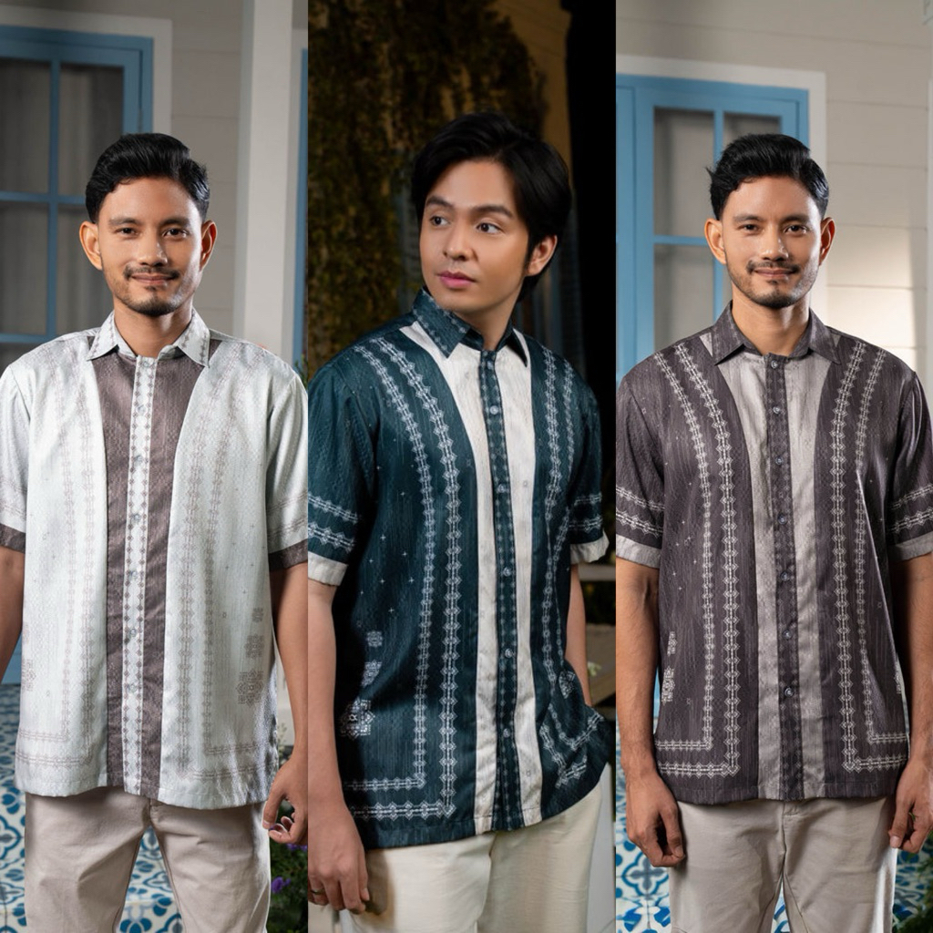 wearing klamby kelanikha shirt men