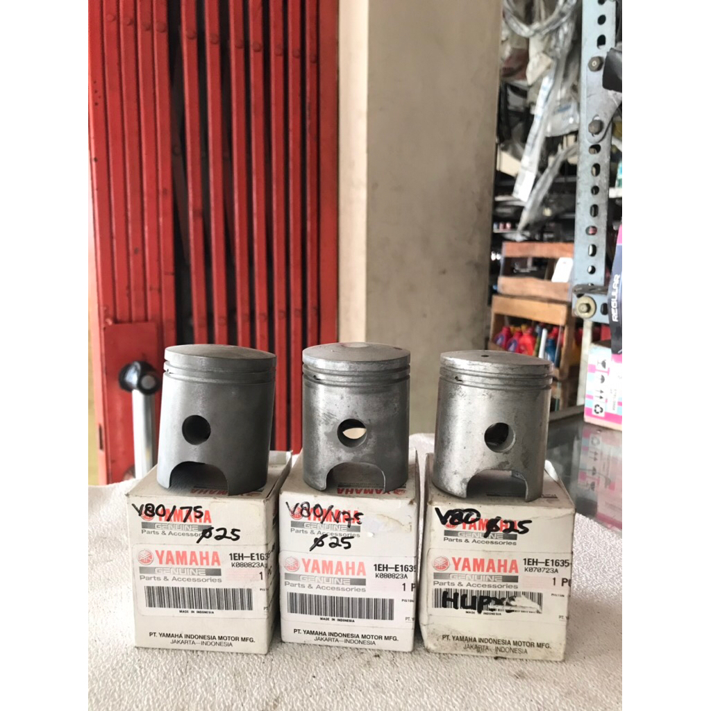 PISTON ONLY YAMAHA V80 V75 OS 25 ORIGINAL ORISINIL YAMAHA