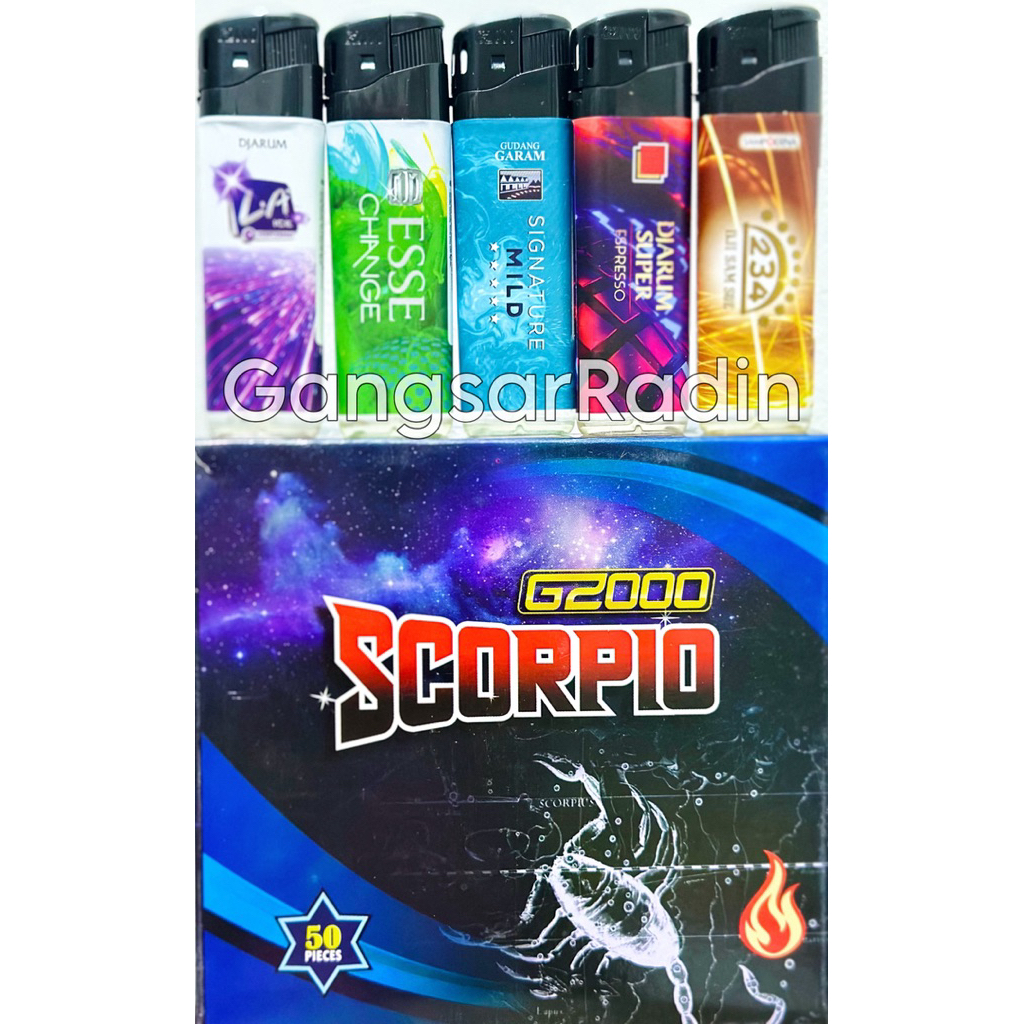 Korek magnet G2000 Taurus, Virgo dan Libra Scorpio