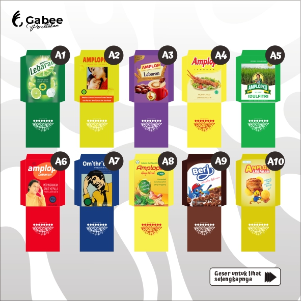 AMPLOP ANGPAU LEBARAN IDUL FITRI SNACK JAJAN