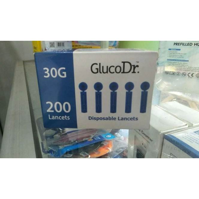 Gluco Dr AGL 30 G Lancet Alat Ukur Gula Darah