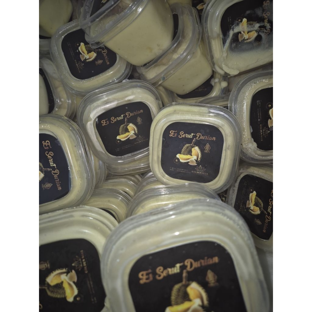 Es Serut Durian Es Krim Cup Nias