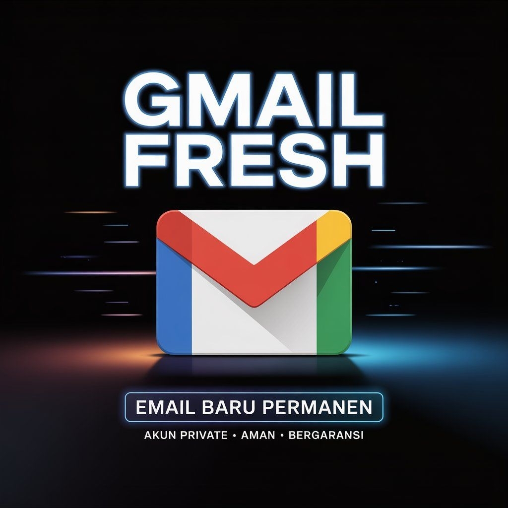 Akun Gmail Fresh Baru Private Permanent | Siap Login | Bergaransi