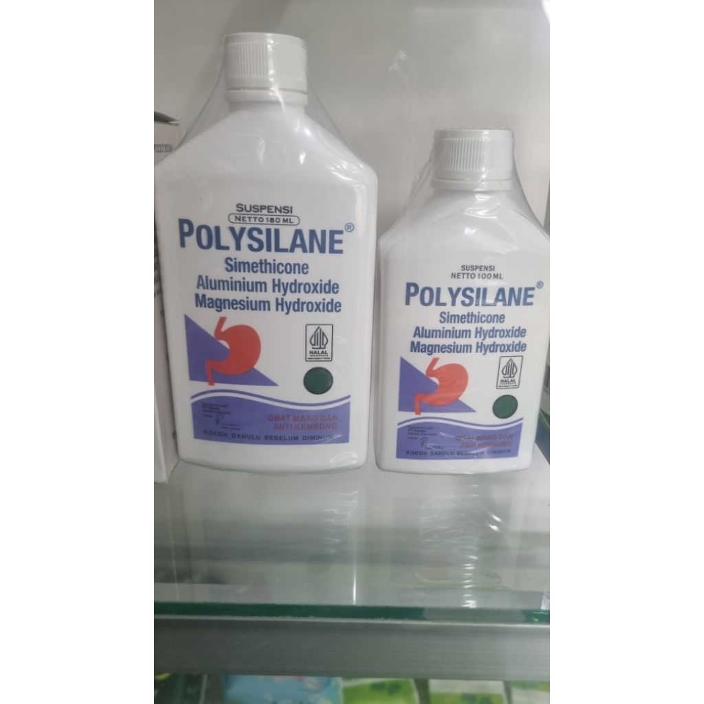 Polysilane sirup 100 dan 180 ml / Polysilane Cair / Polysilane Suspensi