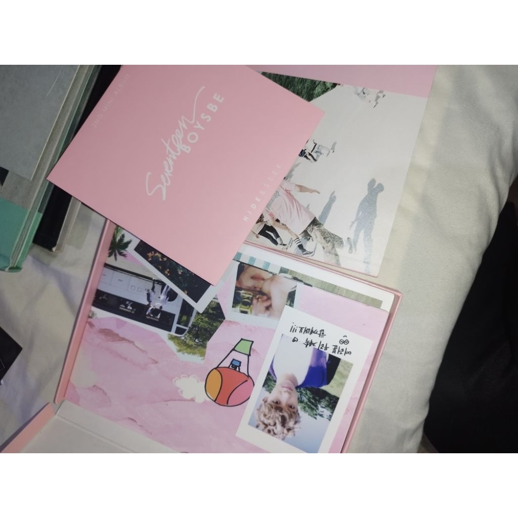 Album Seventeen Boys Be Unsealed Hide & Seek Version set lengkap