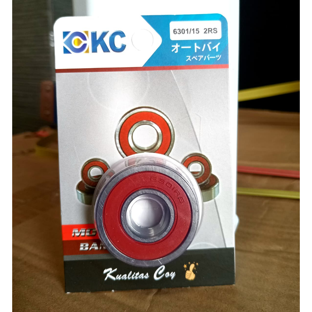BEARING 6301-15 2RS LAHER BANTALAN KAKER BEARING 6301/15 PER PCS