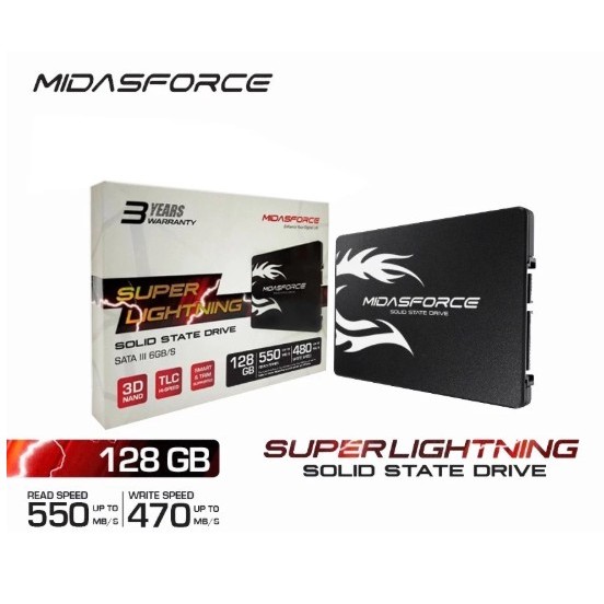 SSD MIDASFORCE 128Gb - 512Gb