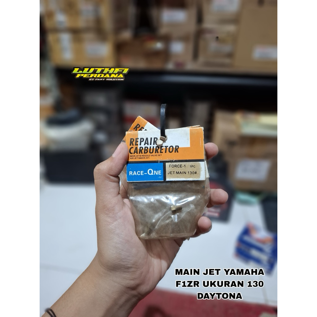 MAIN JET YAMAHA F1ZR UKURAN 130 DAYTONA