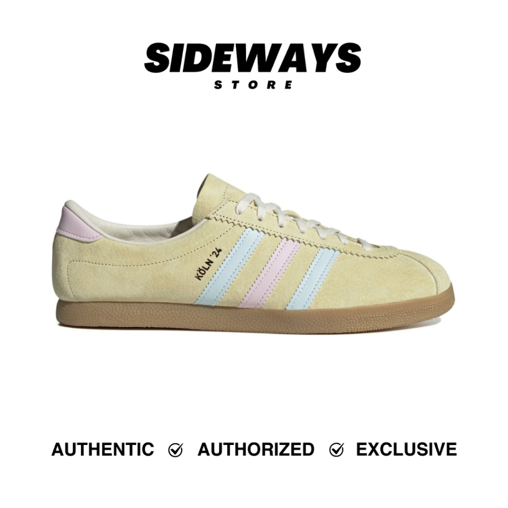 Adidas Koln 24 City Series Almost Yellow Blue Clear Pink (IG6279) - 100% Original Guarantee