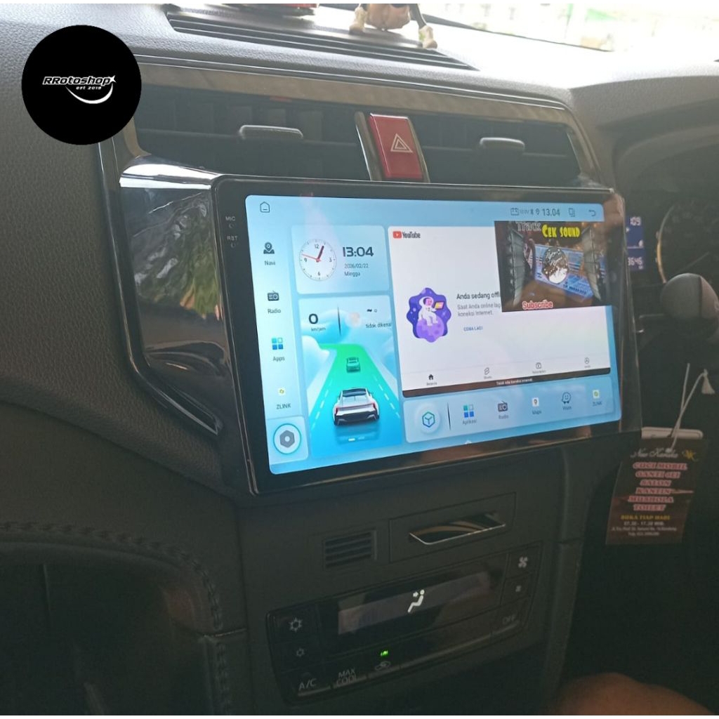 Head Unit Tape Android Mobil Toyota All New Rush Terios 9 Inch Double Din Headunit