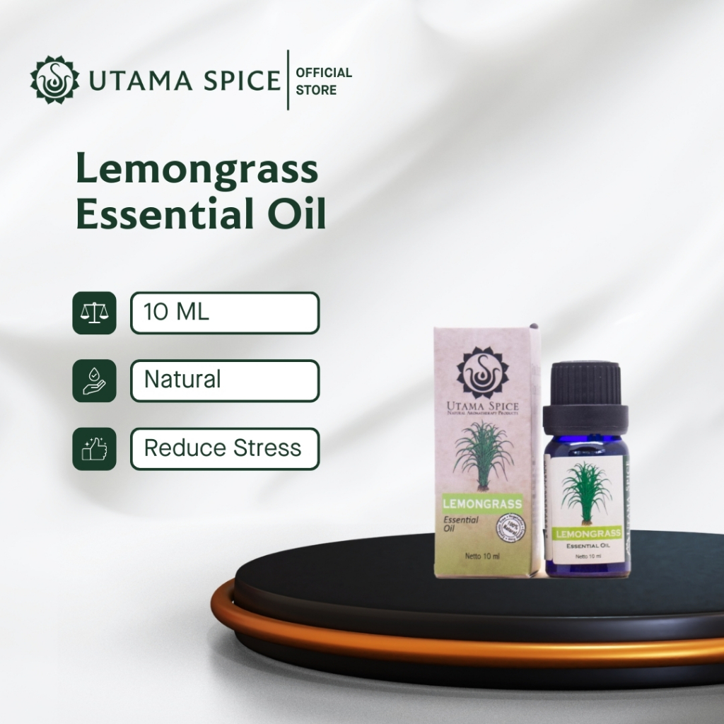Utama Spice Lemongrass Essential Oil 10 ml