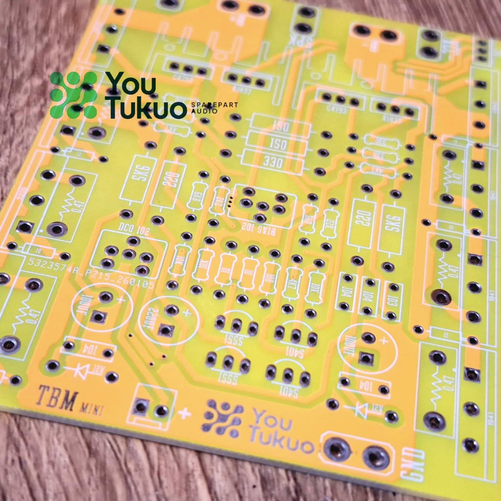 PCB TBM MINI 2U 10 CM 4 SET power suplly