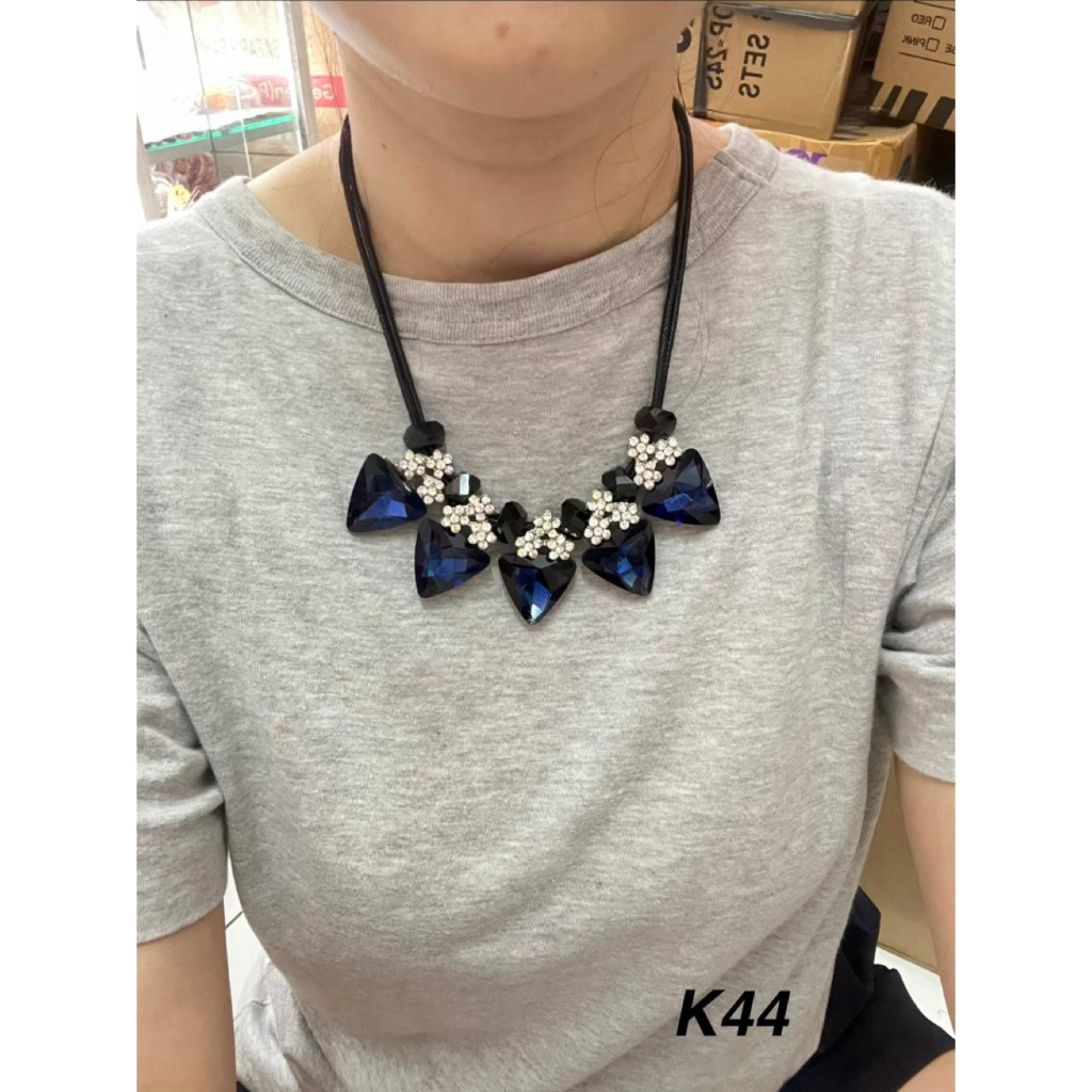 Kalung Fashion Wanita Cantik Etnik Vintage Hijab | Kalung Fashion panjang pendek